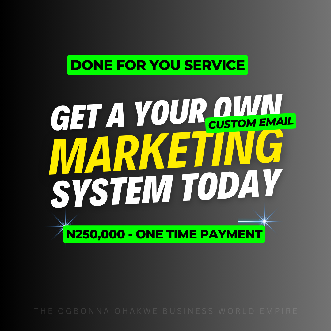 DYF: Custom Email Marketing Service